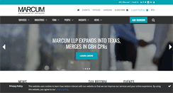 Desktop Screenshot of marcumllp.com